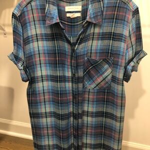 Treasure & Bond Plaid Shirt